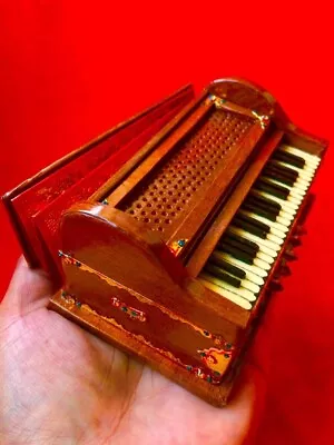 Instrument Wooden Decorative Musical Miniature Harmonium Showpieces Decor Iteam • $72.41