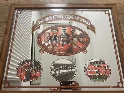 Manchester United Football Club Rare Vintage Mirror • £20