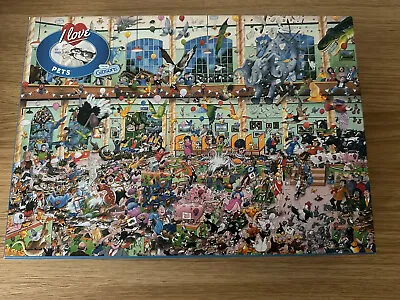 Brand New Sealed Gibsons ‘I Love Pets’ By Mike Jupp 1000 Piece Jigsaw Puzzle. • £10