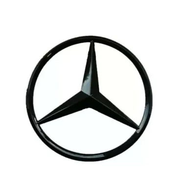 Fits Mercedes Benz Black Badge Emblem Rear Boot Suitable For All Models 90mm • £6.99