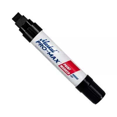 Markall 90903 Black Pro-Max® Paint Marker - Jumbo Chisel Tip • $20.69