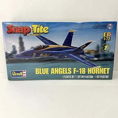 2011 Revell Snap-Tite Blue Angels F-18 Hornet Fighter Jet Plane Model Kit NIB • $24.90