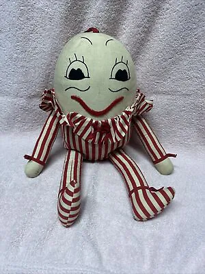 Humpty Dumpty Vintage 1950’s Handmade Nursery Rhyme Doll - 17” Nice! • $30