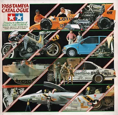 Electronic Publication (PDF) Tamiya Catalogue From 1988 • £2.50