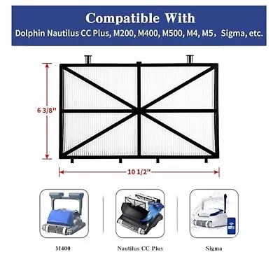 4PC For Dolphin Replacement Nautilus CC Supreme M200/M400/M500 #9991432-R4 • $18.21