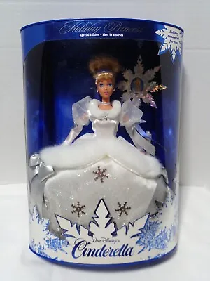 Vintage 1996 Mattel Cinderella Holiday Princess Doll • $20