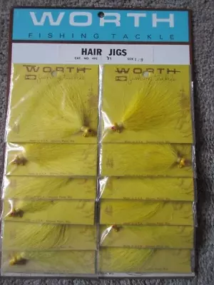 Vintage Worth Hair Jig Dealer Display • $15