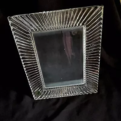 Waterford Somerset Crystal Picture Frame 4x6 Photo Made In Ireland • $75