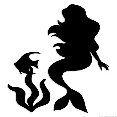 Mermaid - Decal Sticker - Multiple Colors & Sizes - Ebn7042 • $3.95