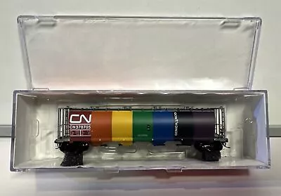 Intermountain N Scale CN Canadian National Rainbow Covered Hopper #370705 • $22.99