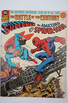 £80.58 • Buy Superman Vs Amazing Spider-Man #1 DC/Marvel Treasury Edition 1976 VG+/F