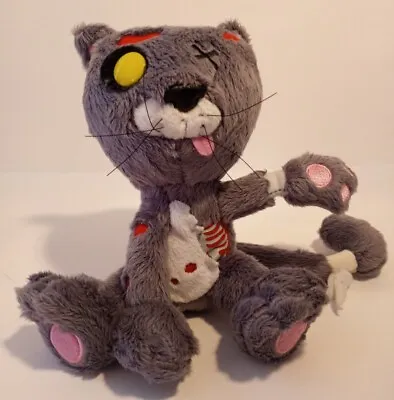 MEZCO Plush MEGA DEATH 6  Mittens Creepy Cuddlers Toy Halloween Horror Cat Kitty • $129.99