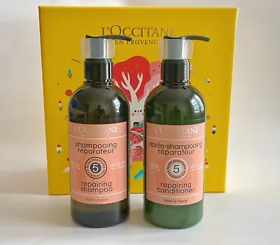 L'Occitane Repairing Shampoo And Repairing Conditioner Set 10.1 Oz Each • $55