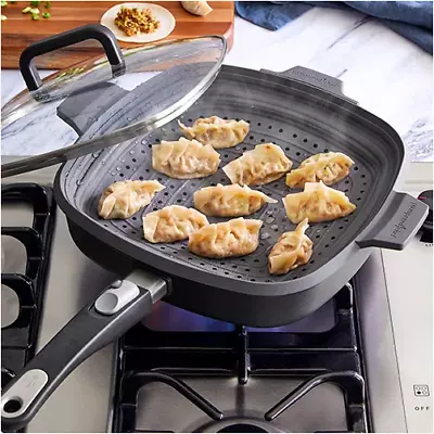 PAMPEREDCHEF Signature Nonstick Saute & Steam Pan 100368. Free Shipping • $147