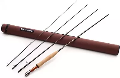 Fly Fishing Rod 480-4 Classic Trout Rod W/Tube 4Pc 4WT 8-Foot • $234.99