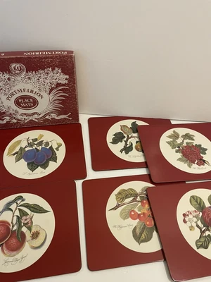 £16.99 • Buy Vintage Portmeirion Pomona Fruits Placemats Susan Williams Ellis Boxed