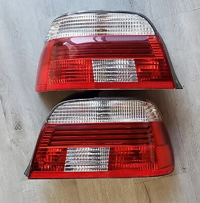 01-03 BMW E39 5-series Hella Tail Lights Pair 525i 530i 540i W/Bulbs Sockets • $219.99