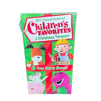 Children's Favorites Christmas Treasure Barney Angelina Bob Kipper VHS Tape • $34.99