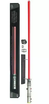 Star Wars The Black Series Darth Maul Force FX 10 Lightsaber 2010(Pre-owned) • $199