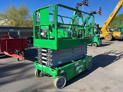 2015 Genie GS-3246 32' Electric Scissor Lift Man Aerial Platform Bidadoo • $1004.05