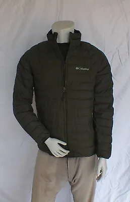 Columbia Men's Omni Heat Insulated Jacket Size Small Dark Olive Green • $36.99