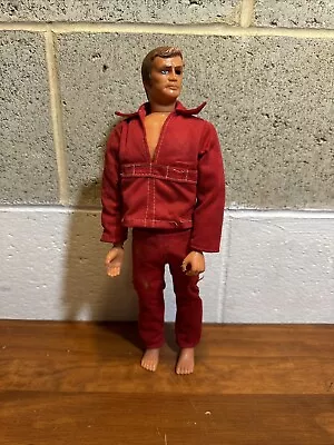 Vintage 6 Million Dollar Man Action Figure Doll 1973 Steve Austin Bionic • $59.99