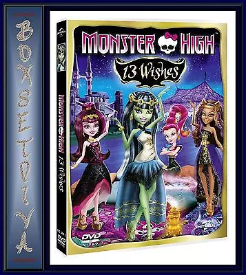 Monster High - 13 Wishes  *brand New Dvd ** • $22.48