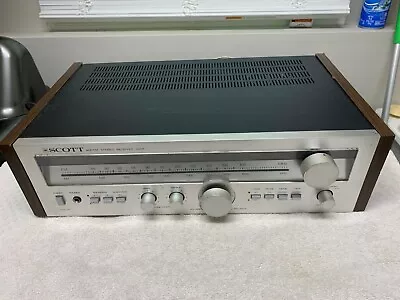 Vintage Scott 325R Solid State AM/FM Stereo Tuner Amplifier  Read Description • $83.29