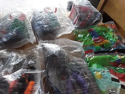 Vintage McDonalds Happy Meal Toys Action Man And Lego New In Bags • £7.99