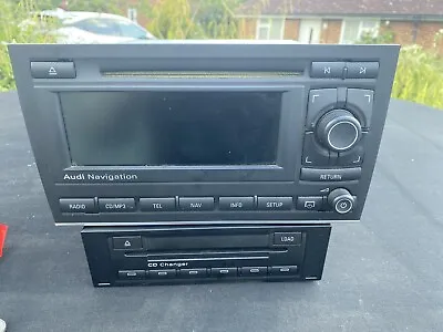 £90 • Buy AUDI  Rns D A4 STEREO CD PLAYER RNS With Sat Nav Disc And 6 Disc Auto Change