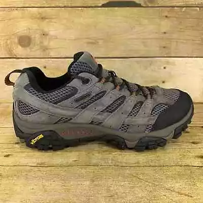 Merrell Moab Ventilator Low Hiking Boots Mens Size 7 Suede Waterproof Gray • $39.99