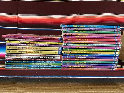 Lot Of 31 New Adventures Of Mary-Kate & Ashley Two Of A Kind 1-18 Series Books • $51.11