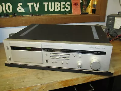 Vintage Harman Kardon CD91 Ultra Wideband Linear Cassette Deck Needs Service • $75