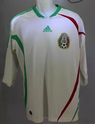 Mexico National Team Authentic Adidas Jersey Size M 2007-2008 T • $79.99