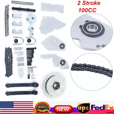 Shifter Jackshaft Kit Conversion 415Chain For 2Stroke Bicycle Engine Motor 100CC • $85.50