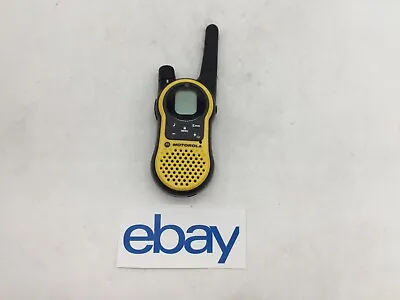 Motorola Talkabout MH230R Handheld Two Way Radio Walkie-Talkie Yellow FREE S/H • $19.99