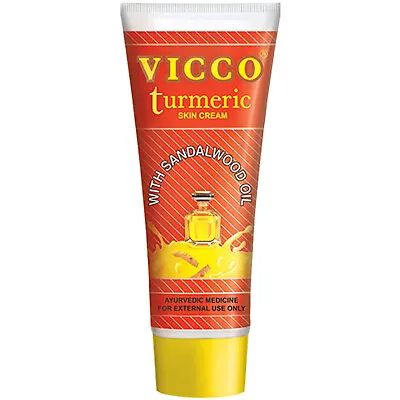 VICCO Turmeric Skin Cream With Sandalwood Oil *15g/30g/50g/70g* *CHOOSE SIZE* • £9.99