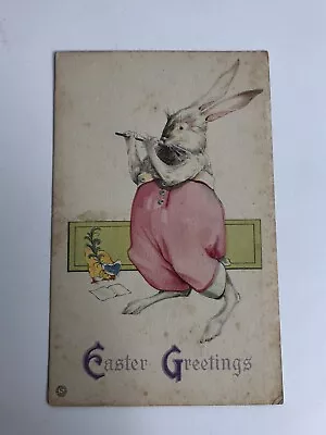 Vintage Post Card Divided Back Easter Greetings 1923 PostCard • $5.92