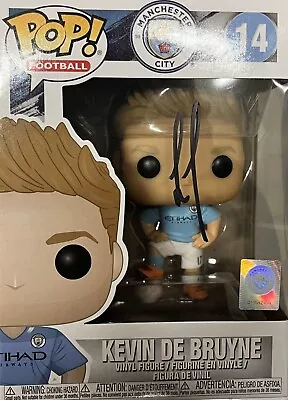 Kevin De Bruyne Signed Manchester City Funko Pop Model With Certificate • £3.20