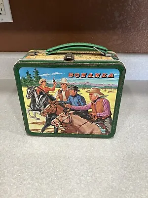 Vintage 1963 Bonanza Aladdin Lunch - Box No Thermos • $140