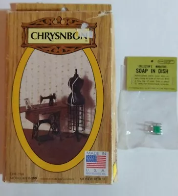 Chrysnbon Heritage Miniature Dollhouse Model Kit F-200 Treadle Sewing Machine+++ • $7.99