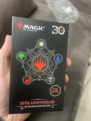 Niue Magic The Gathering 30th Anniversary 2 Dollars 1 Oz Silver • £212.88