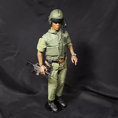 1/6 Us Army Pilot First Cavalry Vietnam War Bandit Joes Custom.  • $225