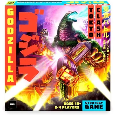 $24.99 • Buy Godzilla Tokyo Clash Strategy Board Game 2021 Complete - NEW -
