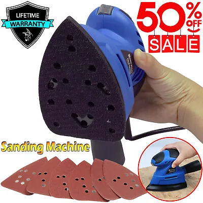 Tight Corners Sander Angle Base Hand Held Sanding Machine Small Electric Tool • £26.56