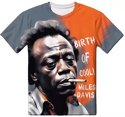 Miles Davis Birth Of Cool T-shirt. 2024 Dizzy  Jazz T-shirts Coltrane Music • $24.99