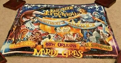 Vintage 1981 Endymion Parade Mardi Gras Poster Old New Orleans 2  Tear In Corner • $22