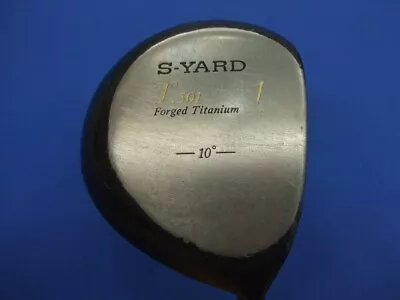 S-YARD S-YARD T.501 Driver 10 Original Carbon (S) #458 Golf Clubs • $112