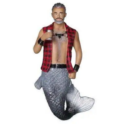 December Diamonds Merman Ornament Sir Leather • $36.99