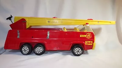 Tonka Fire Truck 34 Vintage  Extension Ladder Metal Pressed Steel Red ‘70s • $11.99